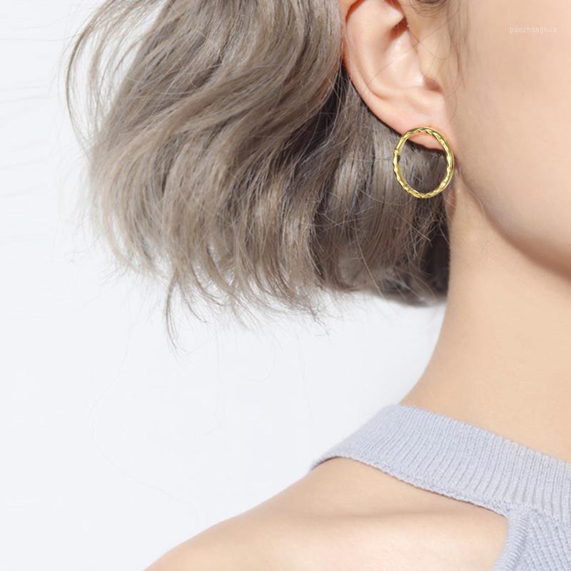 Laramoi 925 Sterling Silver Uneven Round Circle Stud Earrings Korean Style Charm Fashion Jewelry Gift For Women Girls Teens, Golden;silver
Laramoi 925 Sterling Silver Uneven Round Circle Stud Earrings Korean Style Charm Fashion Jewelry Gift For Women Girls Teens, Golden;silver