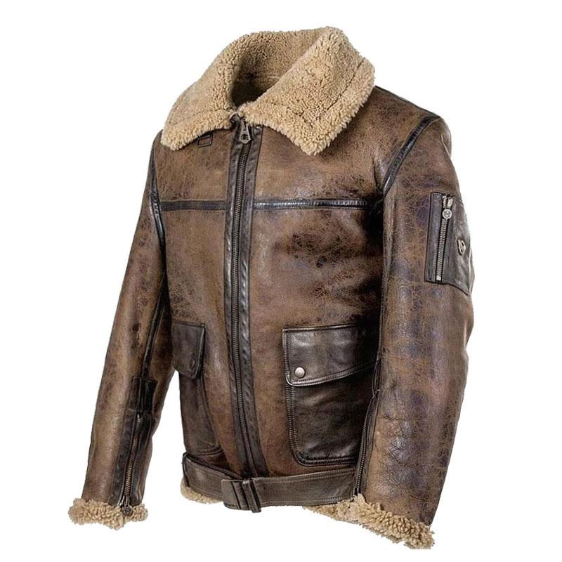 Men' Jackets Fashion Men Motorcycle PU Coat Autumn Winter Leather Jacket Fake Fur Collar Zipper Outerwear Male Clothing, Brown
Men' Jackets Fashion Men Motorcycle PU Coat Autumn Winter Leather Jacket Fake Fur Collar Zipper Outerwear Male Clothing, Brown
