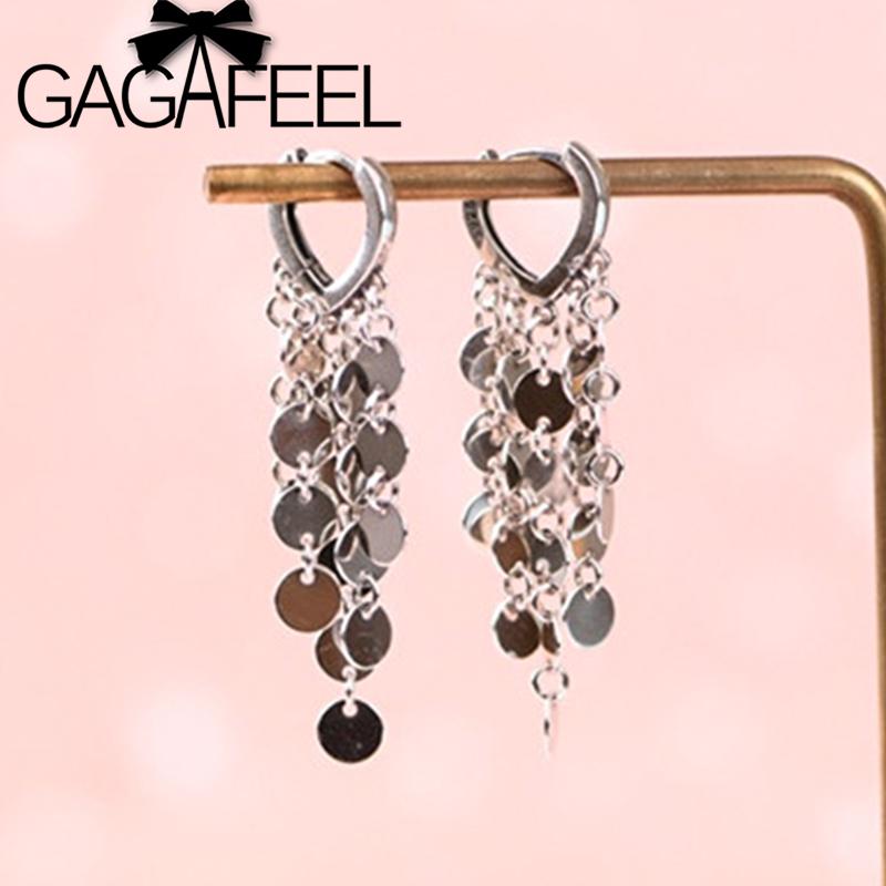 Dangle & Chandelier GAGAFEEL 925 Sterling Silver Temperament Earrings Personality Piece Tassel Peach Heart Party Jewelry
Dangle & Chandelier GAGAFEEL 925 Sterling Silver Temperament Earrings Personality Piece Tassel Peach Heart Party Jewelry