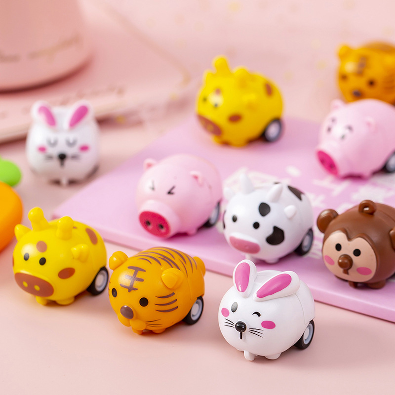 Mini Small Cartoon Small Animal Designs Truck Inertial Running Cars For Toddler Kids Two-wheeled boy and girl Toys 2004 Y2, Randomly ship color
Mini Small Cartoon Small Animal Designs Truck Inertial Running Cars For Toddler Kids Two-wheeled boy and girl Toys 2004 Y2, Randomly ship color