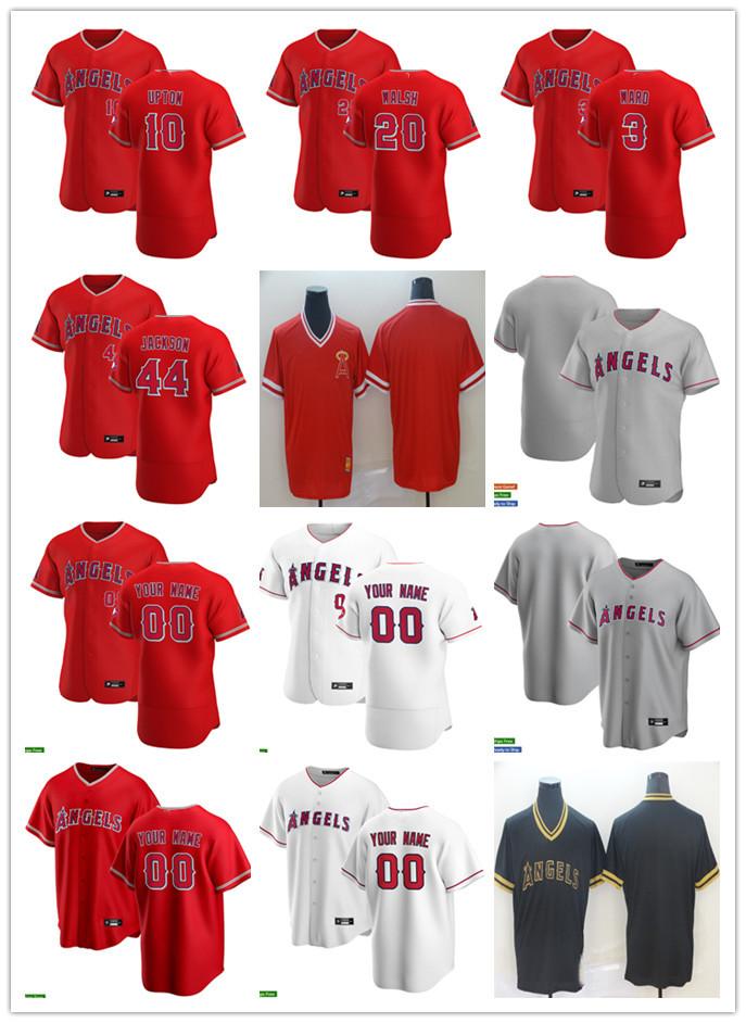 Men Women Youth Los Angeles Angels 10 Justin Upton 20 Jared Walsh 3 Taylor Ward 44 Reggie Jackson Custom Baseball Jersey Bla, Blue;black 
Men Women Youth Los Angeles Angels 10 Justin Upton 20 Jared Walsh 3 Taylor Ward 44 Reggie Jackson Custom Baseball Jersey Bla, Blue;black