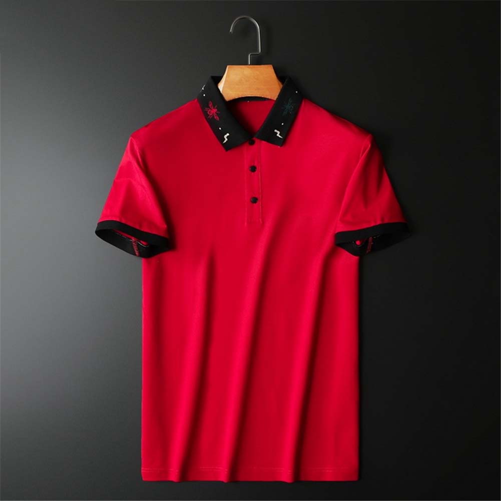 Polo shirts mens t-shirts clothing Bee Embroidery print letters Business short sleeve calssic hoodie tshirt Skateboard Casual tops teesM-3XL 
Polo shirts mens t-shirts clothing Bee Embroidery print letters Business short sleeve calssic hoodie tshirt Skateboard Casual tops teesM-3XL