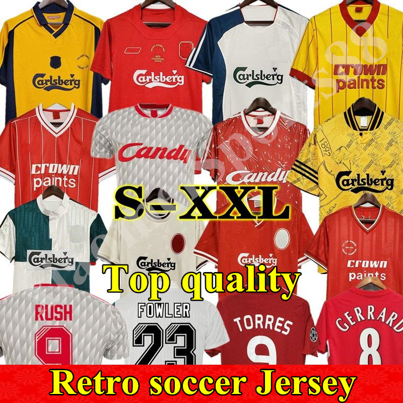 McMANAMAN 04 05 Retro Gerrard Soccer Jersey TORRES 1982 DALGLISH Football Shirts FOWLER 1989 Maillot 06 07 Barnes 08 09 Rush 97 95 96 93 85, As shown in illustration
McMANAMAN 04 05 Retro Gerrard Soccer Jersey TORRES 1982 DALGLISH Football Shirts FOWLER 1989 Maillot 06 07 Barnes 08 09 Rush 97 95 96 93 85, As shown in illustration