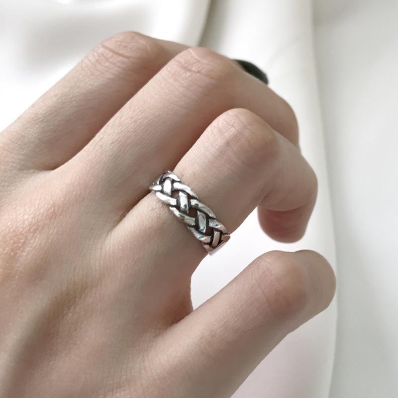 Handmade Vinatge Retro 925 Sterling Silver Braided Knit Woven Knot Promise Wedding Ring Ethnic Friendship Jewelry Gift For Her Cluster Rings
Handmade Vinatge Retro 925 Sterling Silver Braided Knit Woven Knot Promise Wedding Ring Ethnic Friendship Jewelry Gift For Her Cluster Rings