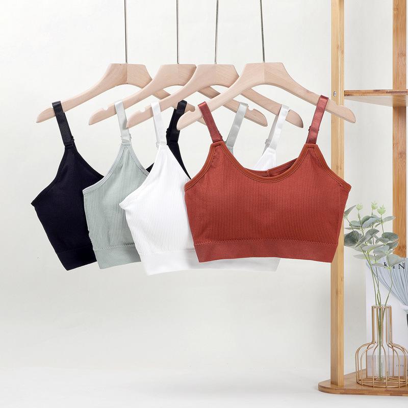Seamless Sports Bra Women Push Up Sport Top For Fitness Backless Padded Vest Light Support Underwear Lingerie Comfy Under Bras, White
Seamless Sports Bra Women Push Up Sport Top For Fitness Backless Padded Vest Light Support Underwear Lingerie Comfy Under Bras, White