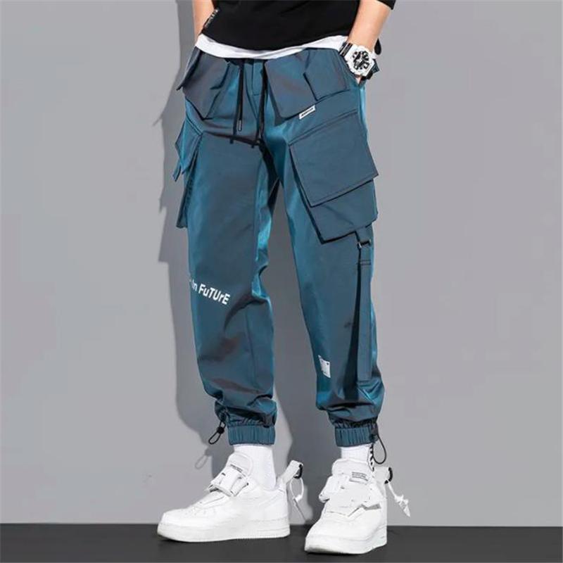 Men's Pants Cargo Fashion Hip Hop Multi-pocket Trousers Trendy Streetwear Solid Sweatpants Pantalones Casuales Para Hombre, Black
Men's Pants Cargo Fashion Hip Hop Multi-pocket Trousers Trendy Streetwear Solid Sweatpants Pantalones Casuales Para Hombre, Black