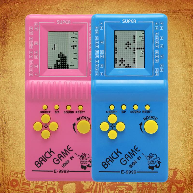 Portable Game Players The Classic Tetris Hand-held Small Handheld Children's Educational Toys Gifts