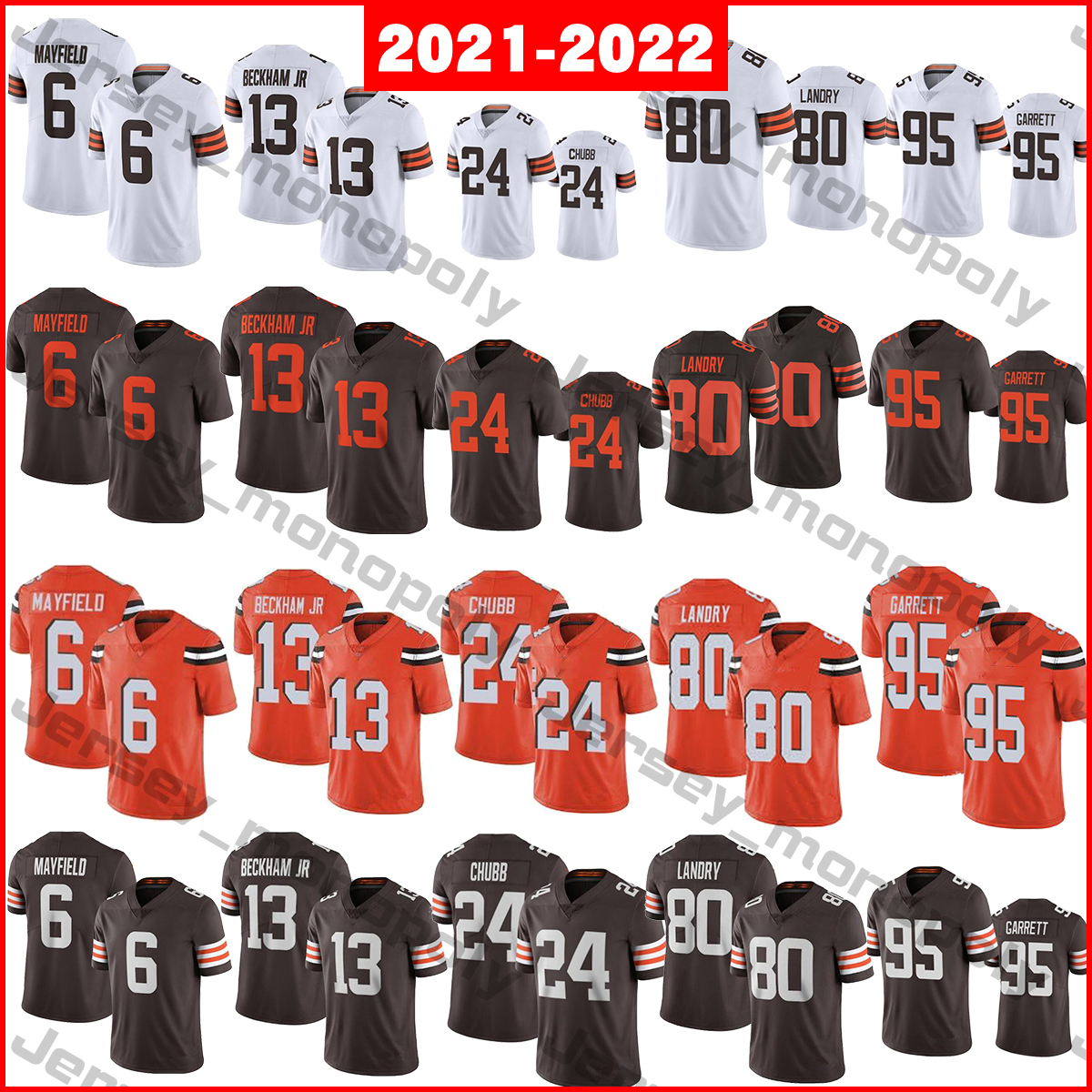 2021-2022 Football Jerseys 6 Baker Mayfield 13 Odell Beckham Jr 24 Nick Chubb 80 Jarvis Landry 95 Myles Garrett, As
2021-2022 Football Jerseys 6 Baker Mayfield 13 Odell Beckham Jr 24 Nick Chubb 80 Jarvis Landry 95 Myles Garrett, As