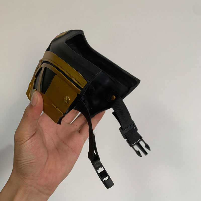 2021 Mortal Kombat SubZero Scorpion Cosplay Masks PVC Half Face Halloween Role Play Costume Props X08034065867