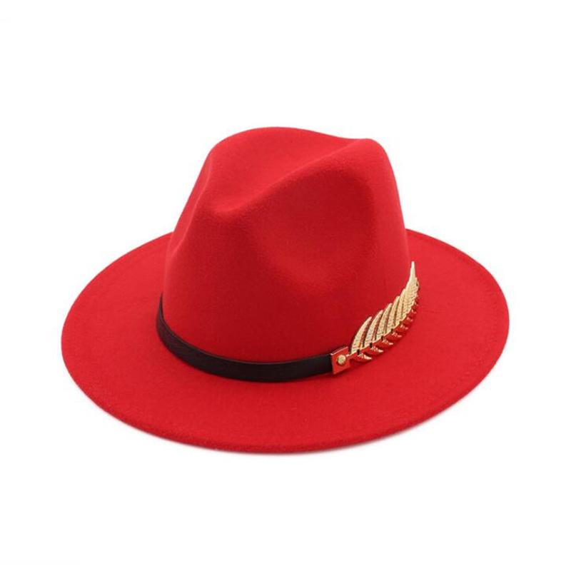 Stingy Brim Hats Fedora Hat Fashion Ladies Elegant Winter Women Wool Felt Leaf Large British Cap Vintage Jazz H3, Black
Stingy Brim Hats Fedora Hat Fashion Ladies Elegant Winter Women Wool Felt Leaf Large British Cap Vintage Jazz H3, Black