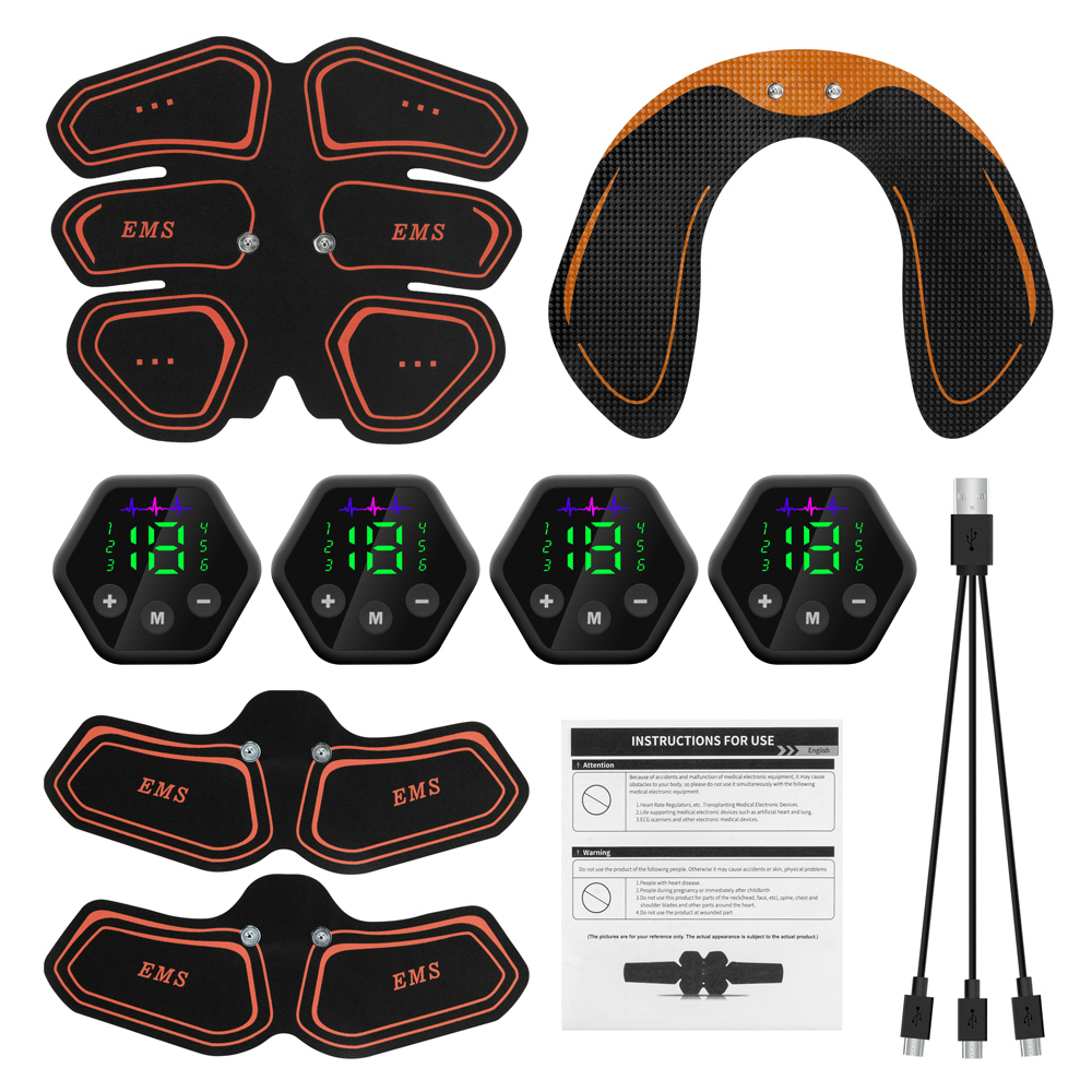 Muscle Stimulator EMS Abdominal Hip Trainer LCD Display Toner USB Abs Fitness Training Home Gym Weight Loss Body Slimming
Muscle Stimulator EMS Abdominal Hip Trainer LCD Display Toner USB Abs Fitness Training Home Gym Weight Loss Body Slimming