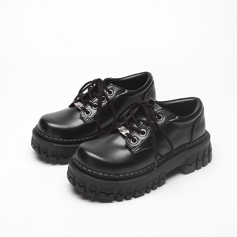 Dress Shoes 2022 Spring Delias Leather Thick Bottom Platform Female Japanese Big Head Single College British Style Women's, Black
Dress Shoes 2022 Spring Delias Leather Thick Bottom Platform Female Japanese Big Head Single College British Style Women's, Black