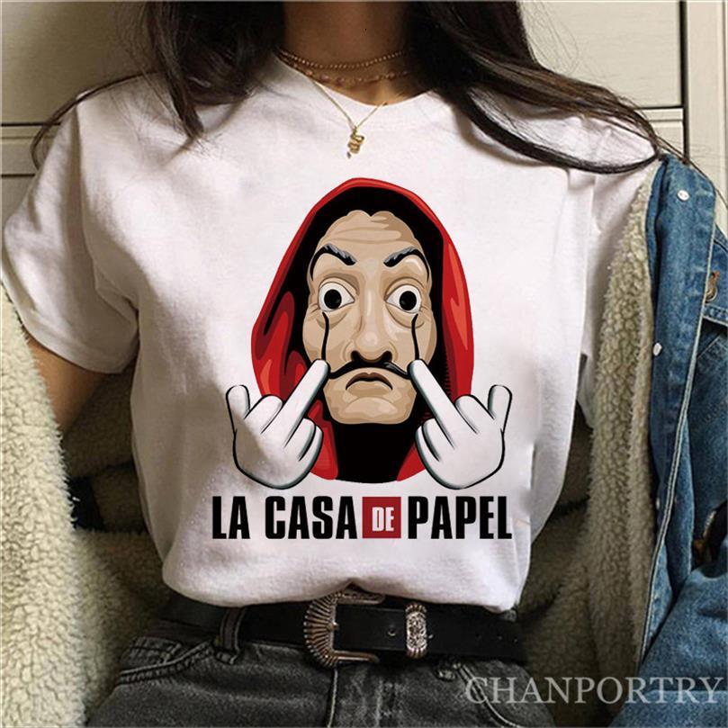 la casa de papel summer men t shirts and women money vogue heist the house of shirt casual dali mask, White;black
la casa de papel summer men t shirts and women money vogue heist the house of shirt casual dali mask, White;black