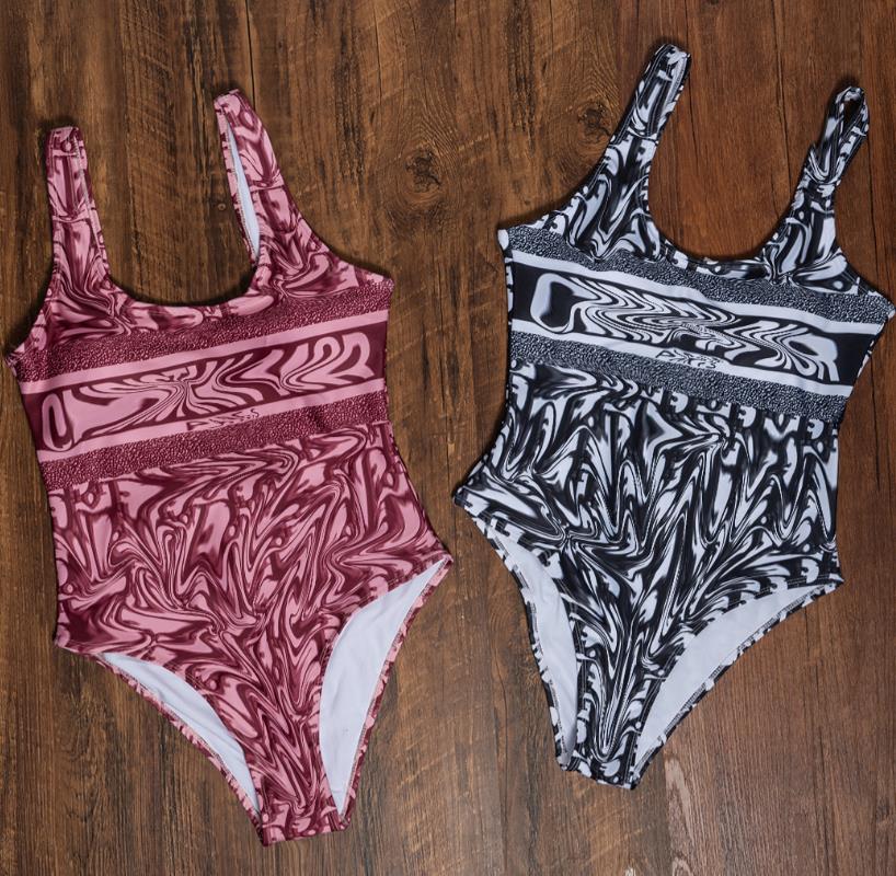 Womens Bikini Sexy Beach Bikinis Summer Split Swimsuit Fashion Letter Printed Strappy Siamese Style Swimwear One Piece 2021, White;black
Womens Bikini Sexy Beach Bikinis Summer Split Swimsuit Fashion Letter Printed Strappy Siamese Style Swimwear One Piece 2021, White;black