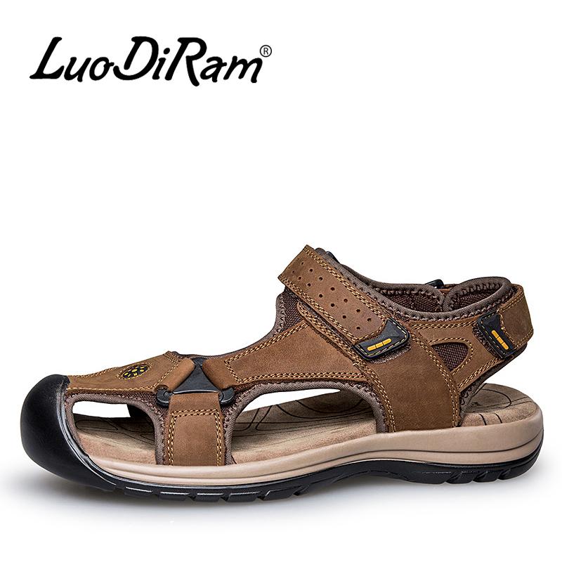 Sandals LuoDiRam Brand 2021 Spring Gladiator Men Beach Sandals, High Quality Casual Summer Leather Slippers, Black
Sandals LuoDiRam Brand 2021 Spring Gladiator Men Beach Sandals, High Quality Casual Summer Leather Slippers, Black
