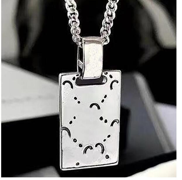 2022 NEW Long Section Desingers Necklace Fashion Charm Retro Style Top Quality Silver color Leisure Pendants for Unisex Jewelry Supply good nice pretty 
2022 NEW Long Section Desingers Necklace Fashion Charm Retro Style Top Quality Silver color Leisure Pendants for Unisex Jewelry Supply good nice pretty