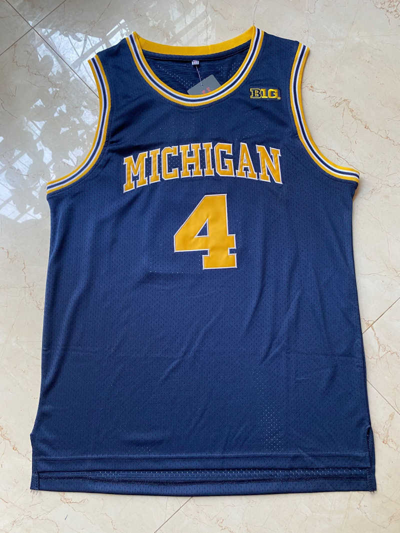 Michigan Wolverines College Chris Webber #4 Juwan Howard Basketball Jersey #25 Navy Blue Retro Men's Stitched Embroidery Number Name Jerseys, Black
Michigan Wolverines College Chris Webber #4 Juwan Howard Basketball Jersey #25 Navy Blue Retro Men's Stitched Embroidery Number Name Jerseys, Black