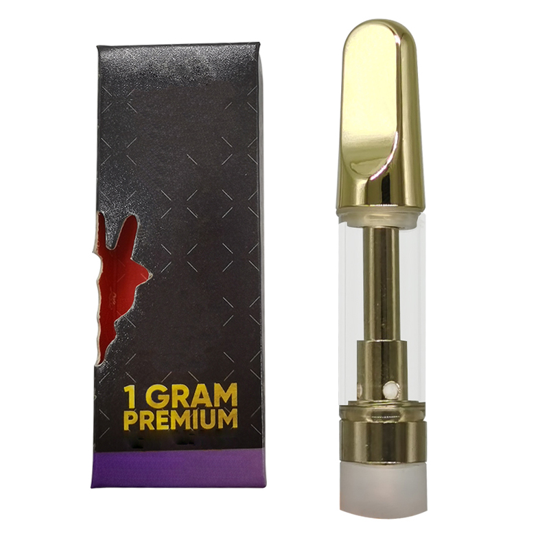Top Quality Cartridges Gold Carts Atomizers 510 Metal Tip Empty 0.8ml 1ml Vapor Concentrate Packaging Ceramic Coil Vape Cartridge Disposable
Top Quality Cartridges Gold Carts Atomizers 510 Metal Tip Empty 0.8ml 1ml Vapor Concentrate Packaging Ceramic Coil Vape Cartridge Disposable