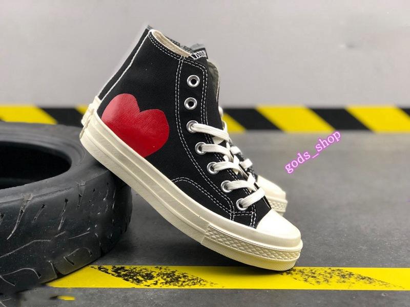 Man Skateboarding Womens Skate Women Mens COMMEs des GARCONS PLAY Chuck 1970 Cavans Sneakers for Men's Tayler Vulcanized black Shoe N
Man Skateboarding Womens Skate Women Mens COMMEs des GARCONS PLAY Chuck 1970 Cavans Sneakers for Men's Tayler Vulcanized black Shoe N