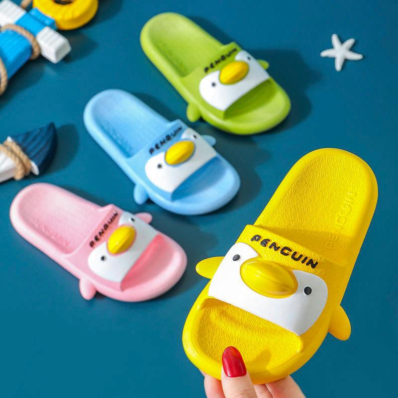 Slippers 2021 Cartoon Penguin Summer Children's Boys Girls Beach Shoes Home For Kids Non-slip Sandals Flip Flops, Black
Slippers 2021 Cartoon Penguin Summer Children's Boys Girls Beach Shoes Home For Kids Non-slip Sandals Flip Flops, Black