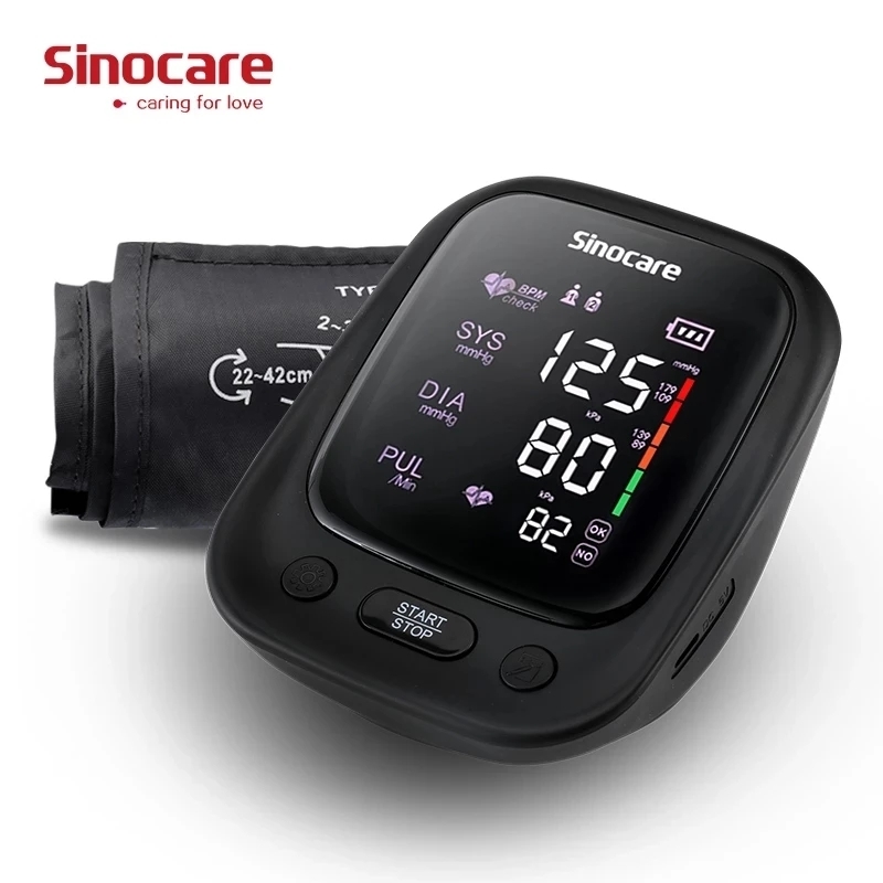 Sinocare sphygmomanometer Arm Blood pressure monitor Professional Digital Blood pressure monitor Adjustable Cuff 2-Users Mode 210628
Sinocare sphygmomanometer Arm Blood pressure monitor Professional Digital Blood pressure monitor Adjustable Cuff 2-Users Mode 210628