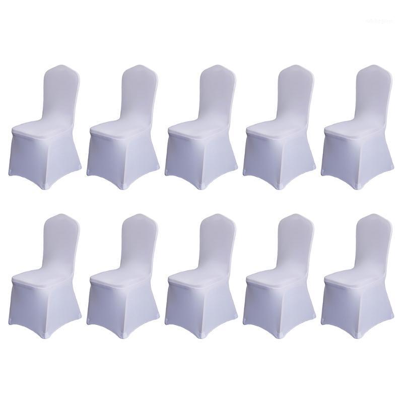 Chair Covers 10PCS Polyester Spandex Stretchy Removable White Arched Slipcover For Banquet Dining Party Wedding
Chair Covers 10PCS Polyester Spandex Stretchy Removable White Arched Slipcover For Banquet Dining Party Wedding