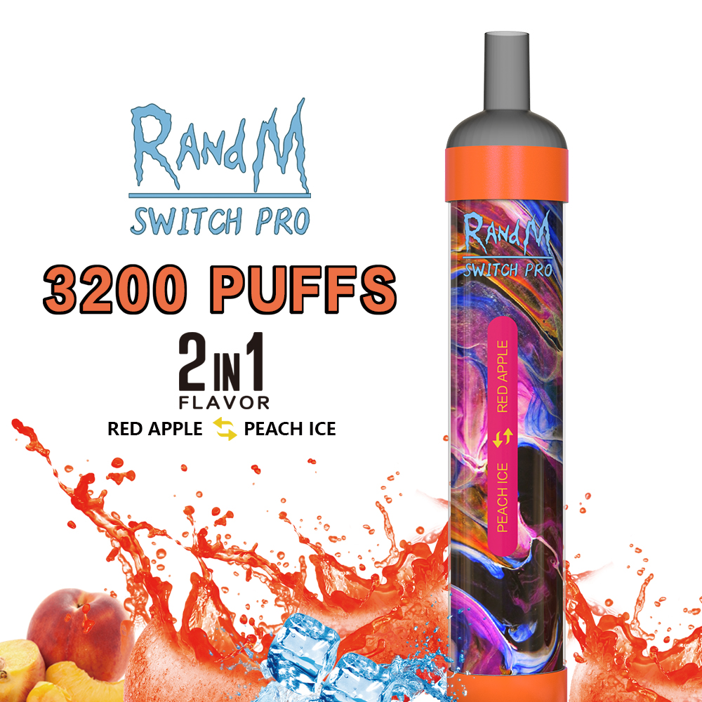 Original RandM Dazzle King Electronic Atomizer 3200 Puffs Cigarette Vape Pen 12 Flavors Available Disposable E-cigarette Vaporizer Wholesale
Original RandM Dazzle King Electronic Atomizer 3200 Puffs Cigarette Vape Pen 12 Flavors Available Disposable E-cigarette Vaporizer Wholesale