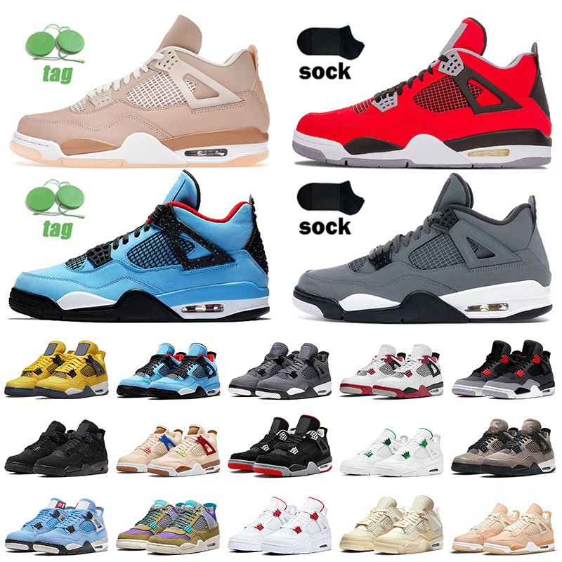 Hot 4s TS Basketball Shoes Authentic Jumpman 4 toro bravo new shimmer Zen Master UNC university blue sport sneakers jumpman4s Designer Jumpman4 trainers big size 13, A04 lightning 40-47
Hot 4s TS Basketball Shoes Authentic Jumpman 4 toro bravo new shimmer Zen Master UNC university blue sport sneakers jumpman4s Designer Jumpman4 trainers big size 13, A04 lightning 40-47