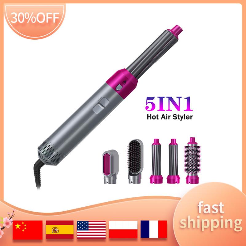 Electric Hair Brushes 5 In 1 Dryer Air Brush Styler And Volumizer Straightener Curler Comb Negative Ion One Step 2021
Electric Hair Brushes 5 In 1 Dryer Air Brush Styler And Volumizer Straightener Curler Comb Negative Ion One Step 2021