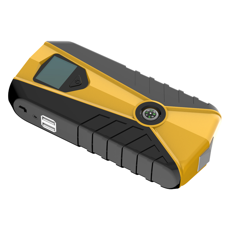High Performance Portable Car Jump Starter Power Bank 16800mAh Auto Battery Supply With Emergency Lighting Function