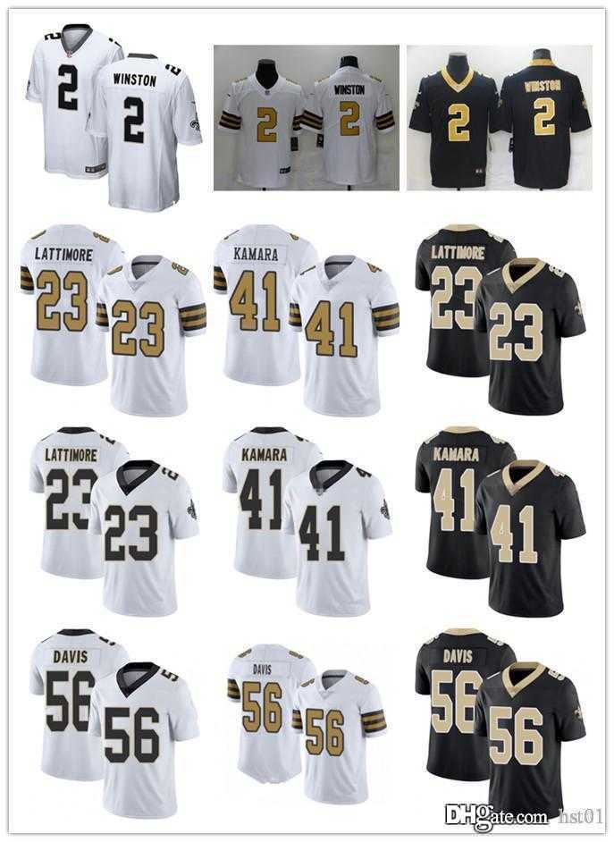 Men Women NewOrleansSaints2 Jameis Winston 41 Alvin Kamara 23 Marshon Lattimore 56 DeMario Davis Football Jerseys, Color
Men Women NewOrleansSaints2 Jameis Winston 41 Alvin Kamara 23 Marshon Lattimore 56 DeMario Davis Football Jerseys, Color