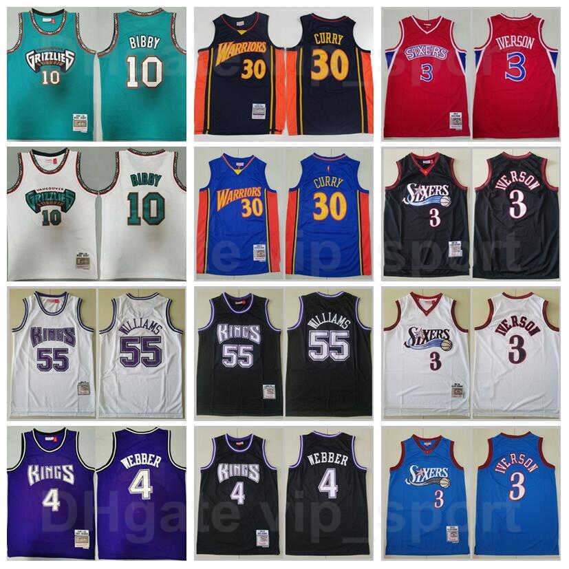 Vintage Mitchell and Ness Basketball Chris Webber 4 Jersey Jason Williams 5 Michael Mike Bibby 10 Stephen Curry 30 Allen Iverson 3 Retro, 30 navy blue
Vintage Mitchell and Ness Basketball Chris Webber 4 Jersey Jason Williams 5 Michael Mike Bibby 10 Stephen Curry 30 Allen Iverson 3 Retro, 30 navy blue