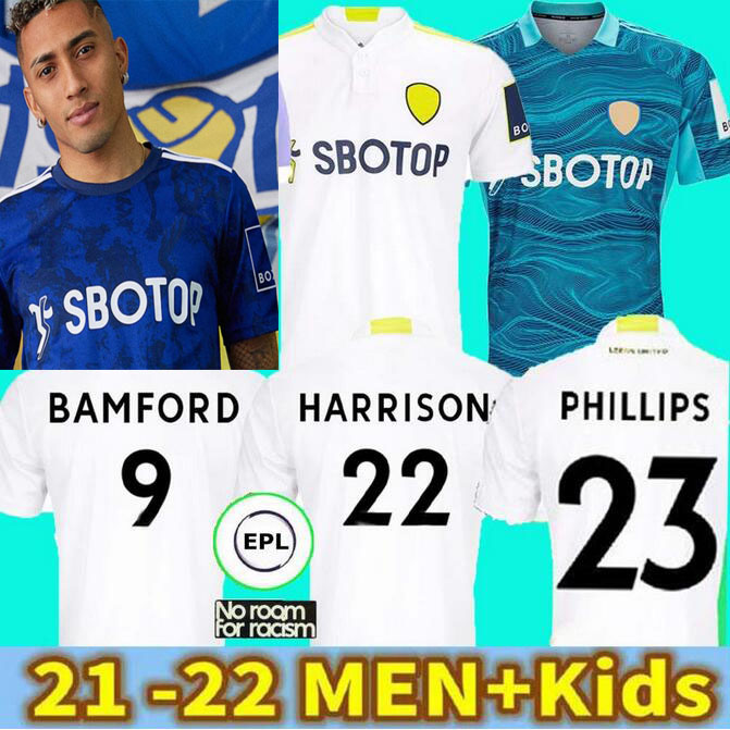 21 22 Leeds Soccer Jersey 2021 2022 United Home Football Shirt Phillips Bamford Raphinha Llorente R Rodrigo Hombres MEN+Kids, Black;yellow
21 22 Leeds Soccer Jersey 2021 2022 United Home Football Shirt Phillips Bamford Raphinha Llorente R Rodrigo Hombres MEN+Kids, Black;yellow