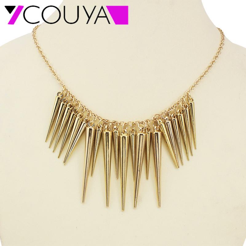 Pendant Necklaces COUYA 2021 Steampunk Max Gold Necklace Band Bar Cool Girl Hip Hop Chain Harajuku Style Gothic Clavicle Gift For Girlfriend
Pendant Necklaces COUYA 2021 Steampunk Max Gold Necklace Band Bar Cool Girl Hip Hop Chain Harajuku Style Gothic Clavicle Gift For Girlfriend