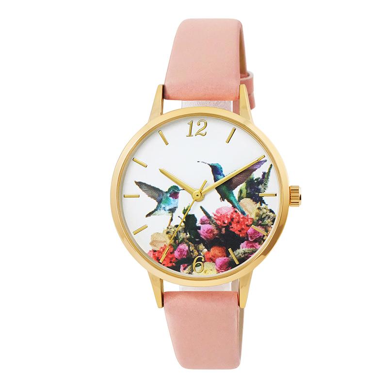 Wristwatches Exquisite Dial Bird Pattern Watch Soft Leather Strap Dress For Women Gift Elegance Design 3D Printing, Brown
Wristwatches Exquisite Dial Bird Pattern Watch Soft Leather Strap Dress For Women Gift Elegance Design 3D Printing, Brown