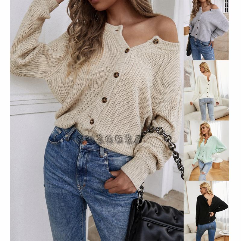 Women's Knits & Tees Casual Knitted Cardigan Sweater For Woman Knitwear Jumper Korean Style Kpop Autumn And Winter 2021 Female Clothing, White
Women's Knits & Tees Casual Knitted Cardigan Sweater For Woman Knitwear Jumper Korean Style Kpop Autumn And Winter 2021 Female Clothing, White