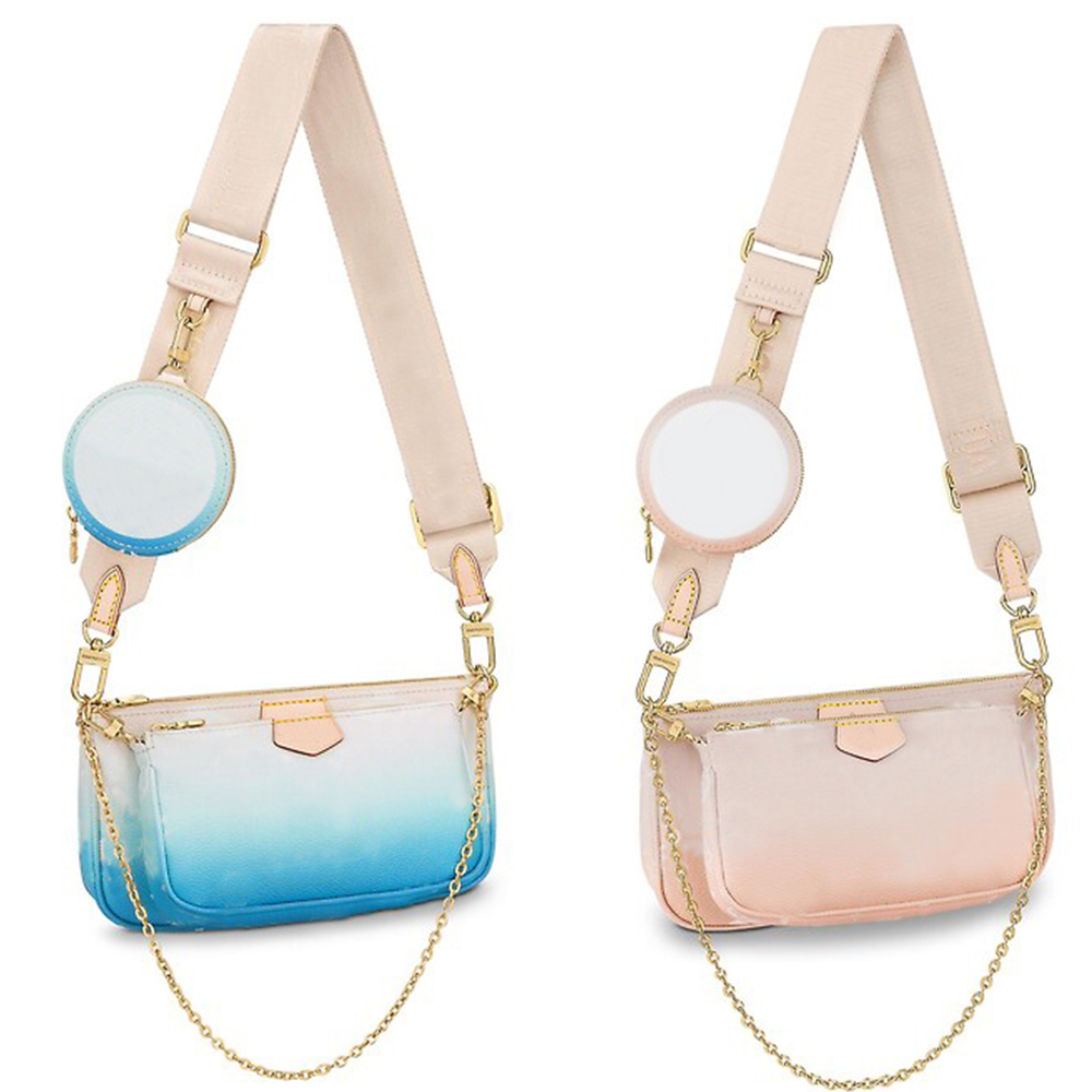 Top quality Multi Pochette Accessoires gradient color crossbody bag ladies purses Chain Shoulder Bags Fashion Womens handbag, Customize
Top quality Multi Pochette Accessoires gradient color crossbody bag ladies purses Chain Shoulder Bags Fashion Womens handbag, Customize
