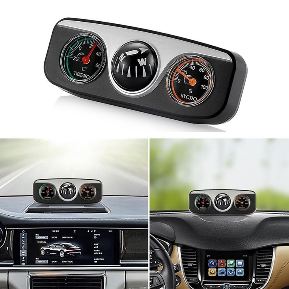3 In 1 Vehicle Navigation Ball Compass Thermometer Hygrometer Auto Interior Accessories Car Multifunctional Travel Tool
3 In 1 Vehicle Navigation Ball Compass Thermometer Hygrometer Auto Interior Accessories Car Multifunctional Travel Tool