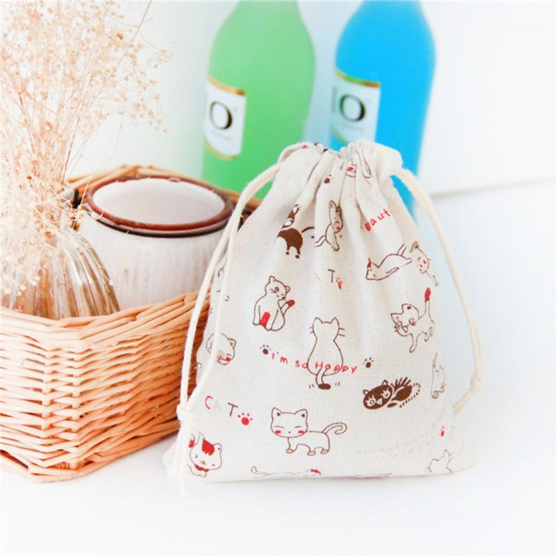 Gift Wrap 1Pc Cute Cat Printed Cotton Linen Jute Fabric Bag Dust Cloth Bags Christmas Decoration Wedding Favor Pouch &
Gift Wrap 1Pc Cute Cat Printed Cotton Linen Jute Fabric Bag Dust Cloth Bags Christmas Decoration Wedding Favor Pouch &