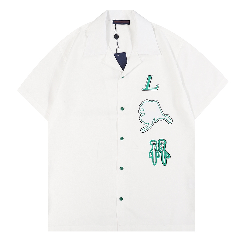 LUXURY Designer Blouse Shirts Men's Fashion Flower Hawaii silk bowling shirt Casual Shirts Men Short Sleeve Dress Shirt Paisley Patchwork Button Front Shirt, Shipping fees
LUXURY Designer Blouse Shirts Men's Fashion Flower Hawaii silk bowling shirt Casual Shirts Men Short Sleeve Dress Shirt Paisley Patchwork Button Front Shirt, Shipping fees