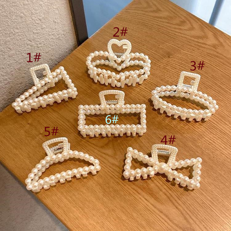 Multiple styles barrettes Hairpin elegant headgear metal grab Clip Stylish Shark hairpin