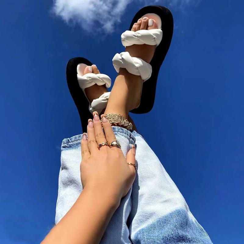Slippers 2021 Summer Low Heel Sandals Fashion Outdoor Open Toe Handmade Casual Women's Shoes Plus Size 43, Black
Slippers 2021 Summer Low Heel Sandals Fashion Outdoor Open Toe Handmade Casual Women's Shoes Plus Size 43, Black