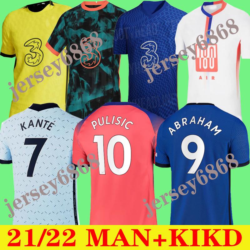 21 22 WERNER HAVERTZ CHILWELL ZIYECH Soccer Jerseys 2021 2022 PULISIC Football Shirt KANTE MOUNT 4th Men Kids, Sky blue
21 22 WERNER HAVERTZ CHILWELL ZIYECH Soccer Jerseys 2021 2022 PULISIC Football Shirt KANTE MOUNT 4th Men Kids, Sky blue