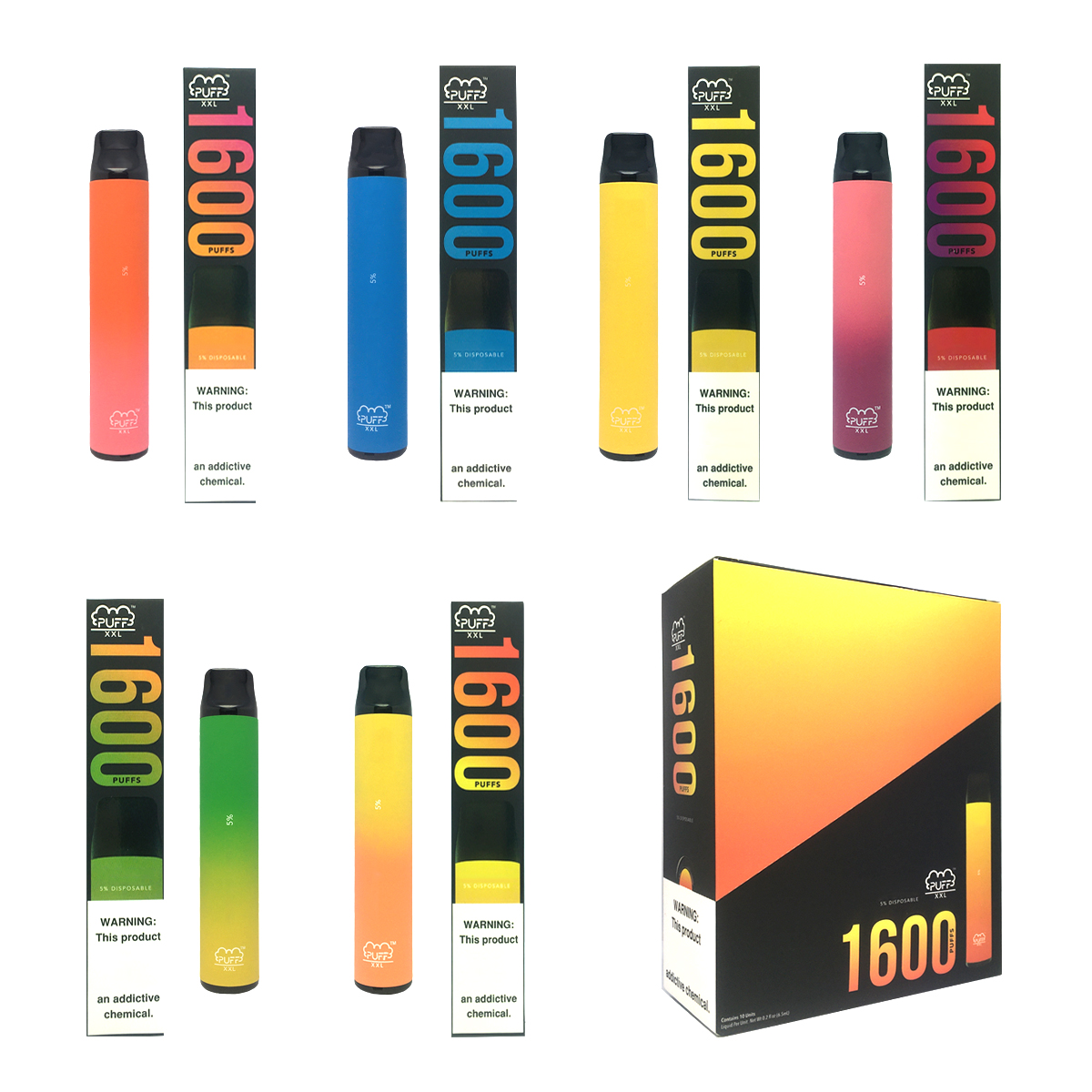 puff xxl 1600 puffs kit disposable electronic cigarette device vapes puff bar e-cigarettes prefilled pod 6ml cartridge pods vape pen 20 colors 850mah vaporizer pens
puff xxl 1600 puffs kit disposable electronic cigarette device vapes puff bar e-cigarettes prefilled pod 6ml cartridge pods vape pen 20 colors 850mah vaporizer pens