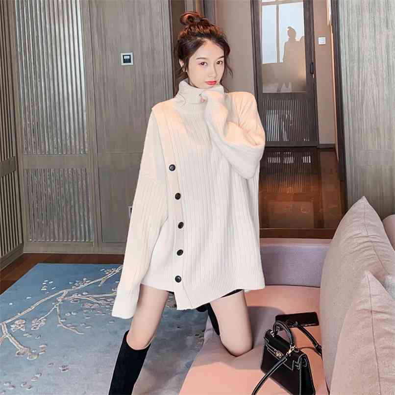 Button high collar sweater female winter slim slimming pullover long sleeve bottoming shirt 210520, Apricot
Button high collar sweater female winter slim slimming pullover long sleeve bottoming shirt 210520, Apricot