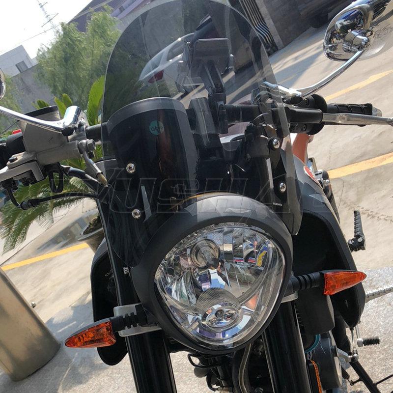 Motorcycle Windshield For 2021 - Moto Guzzi V9 850 853 I.e Bobber Roamer Stort Windscreen Screen Bracket Headlight Mount Meter Visor
Motorcycle Windshield For 2021 - Moto Guzzi V9 850 853 I.e Bobber Roamer Stort Windscreen Screen Bracket Headlight Mount Meter Visor