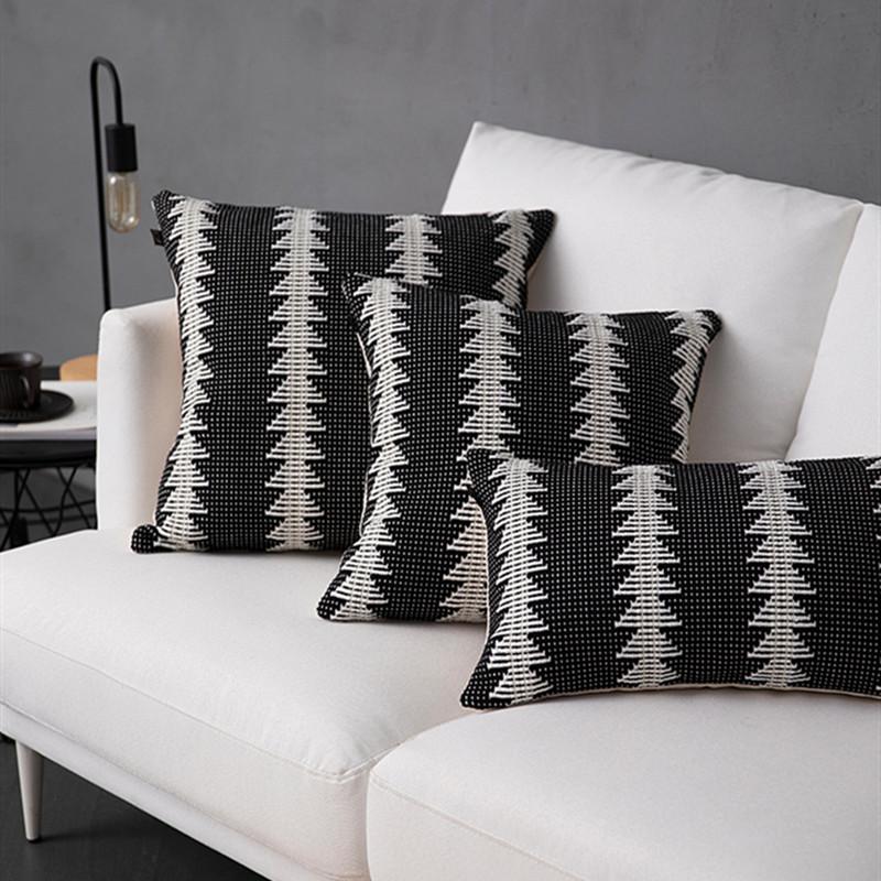 Cushion/Decorative Pillow Nordic Black White Jacquard Cover Fishbone Home Decor Geometric Cushion Decoration Pillowcase 30X50/45X 45/50X50CM
Cushion/Decorative Pillow Nordic Black White Jacquard Cover Fishbone Home Decor Geometric Cushion Decoration Pillowcase 30X50/45X 45/50X50CM