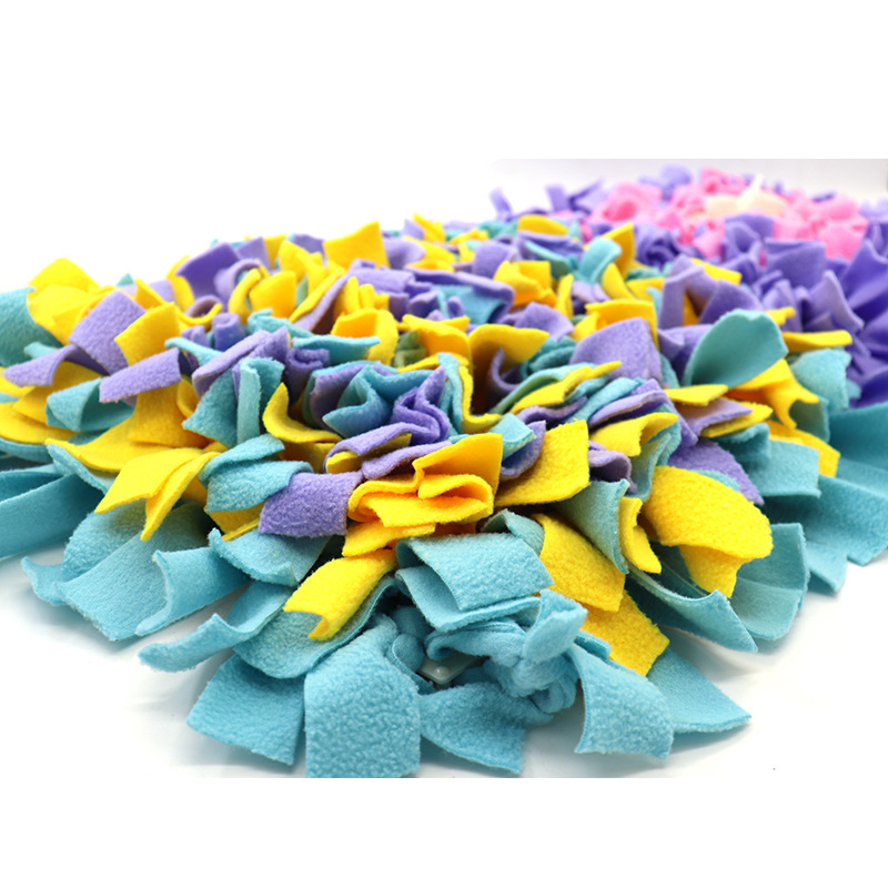Pet Dog Sniffing Mat Find Food Training blanket Puzzle Toy Mat For Slow food Puzzle Sniffing Mat Pad Nosework Nose Pad