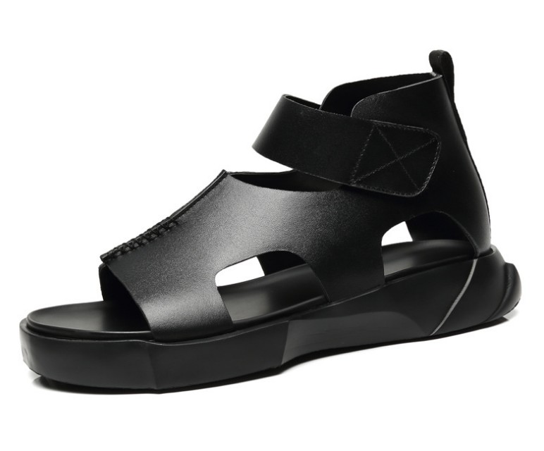 Men Summer designer Sandals Leather Fashion Shoes Tenis Masculino Adulto Breathable Beach Sandalsfor Zapatillas De Hombre, Black
Men Summer designer Sandals Leather Fashion Shoes Tenis Masculino Adulto Breathable Beach Sandalsfor Zapatillas De Hombre, Black
