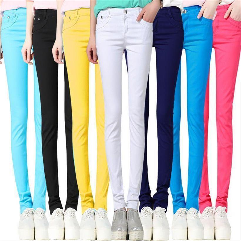 korean skinny plus size stretch women jean pencil pants candy color small leg slim denim trousers black 7xl, Blue
korean skinny plus size stretch women jean pencil pants candy color small leg slim denim trousers black 7xl, Blue